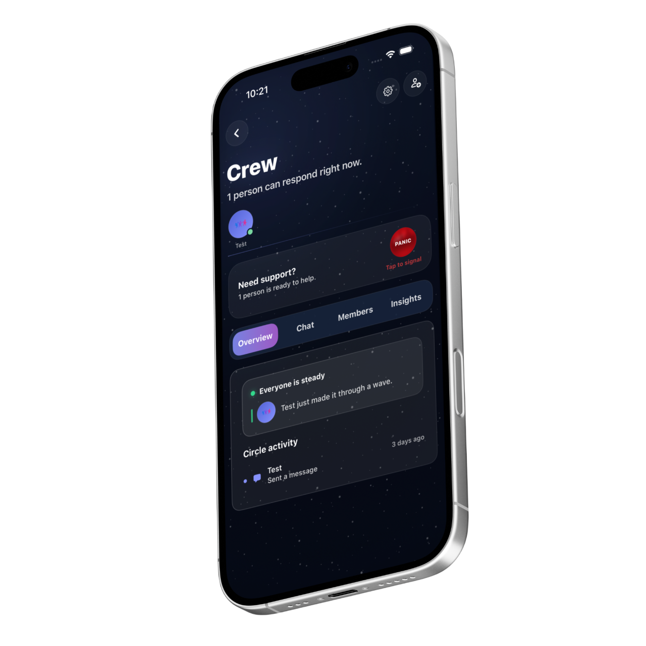 Your circle gets notified